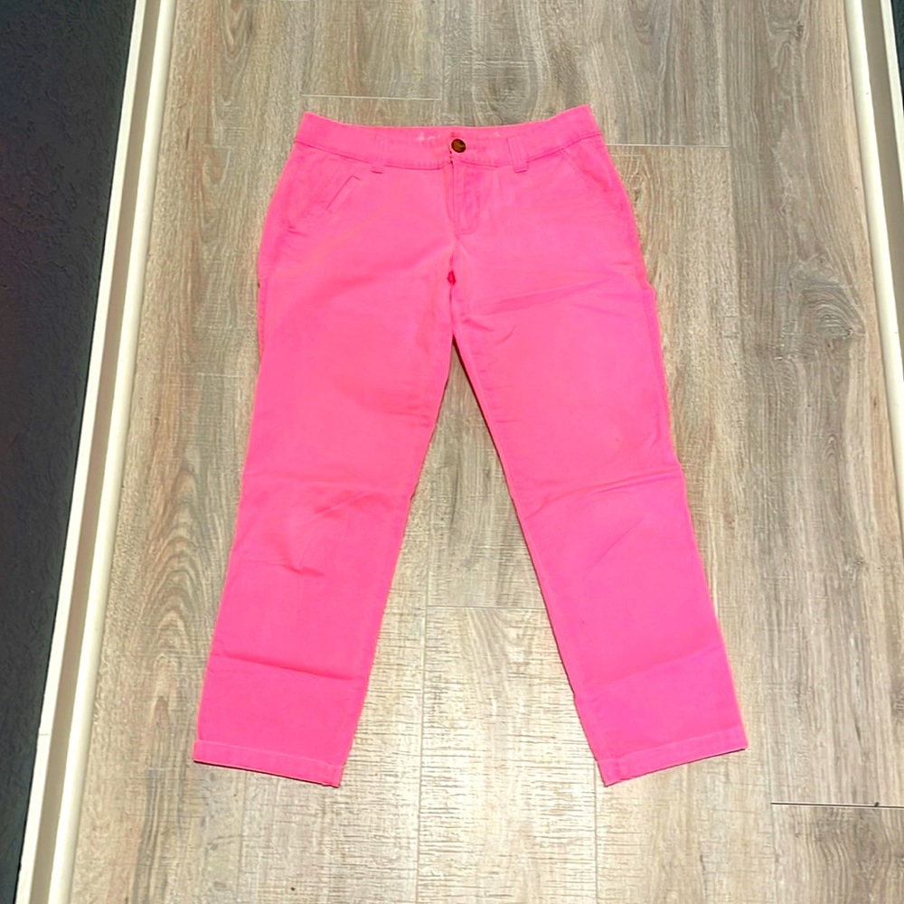 Old Navy Slim Boyfriend Chino 4 Neon Pink